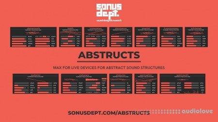 Sonus Dept. Abstructs