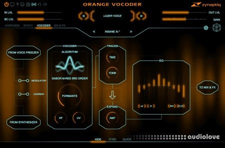 Zynaptiq ORANGE VOCODER