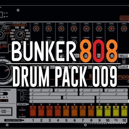 Bunker 8 Digital Labs Bunker 808  Drum Pack 009