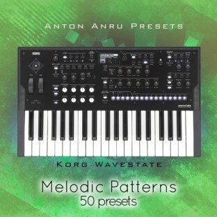 LFO Store Korg Wavestate 2 Melodic Patterns 50 Arp Presets by Anton Anru