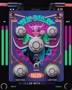 Safari Pedals Yak Delay