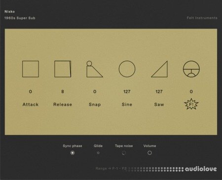 Felt Instruments Nisko 1960s super sub for Windows