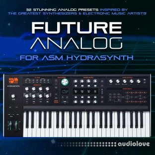 ASM Hydrasynth Sound Bank Future Analog by CO5MA