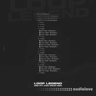 Loop Legend Midi Kit (400 Drum Midi)