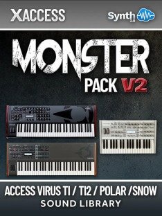 SynthCloud Monster Pack V.2 Access Virus TI TI2 Polar Snow