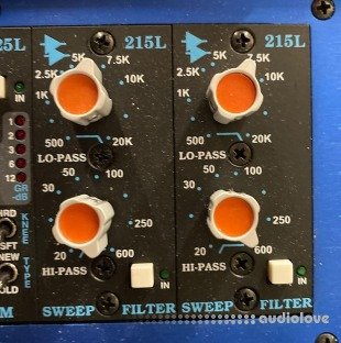 PastToFutureReverbs API 215L Sweep Filter