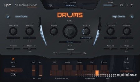 uJAM Symphonic Elements DRUMS