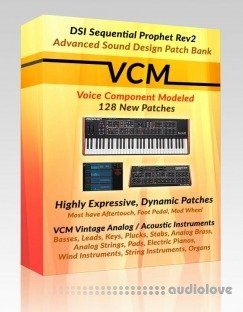 Creative Spiral Voice Component Modeling (VCM) Patch Bank Volume 1 Prophet Rev 2