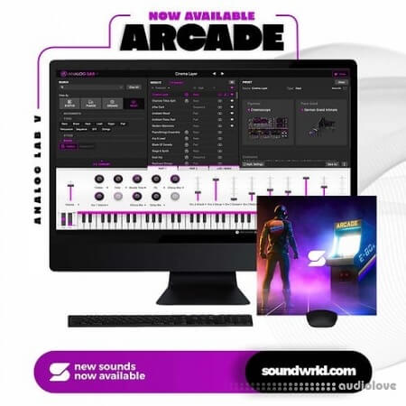 Soundwrld Arcade (Analog Lab V Bank)