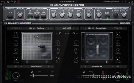 Audified GK Amplification 3 Pro