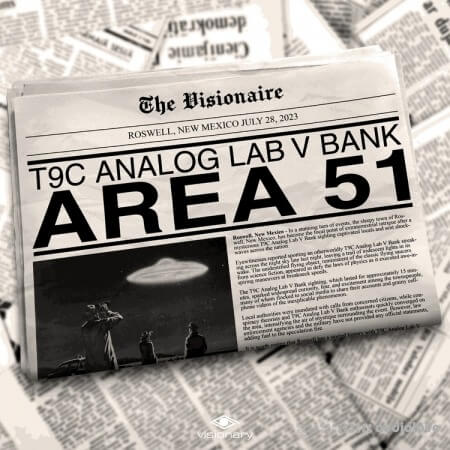 visionary T9C AREA 51 (Analog Lab V Bank)