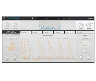 Arturia Efx MOTIONS Creative Movement Shaper