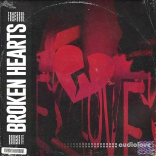 LifeStyleDidIt Broken Hearts Drum Kit