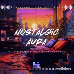 TrakTrain Nostalgic Aura Guitar Sample Pack by SPLASHGVNG