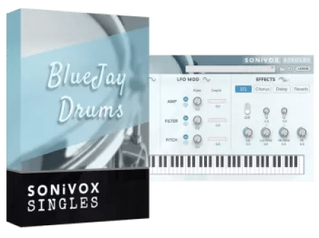 SONiVOX Singles Blue Jay Drums