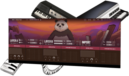 Clark Audio Lofi Panda Electric Pianos 2 Expansion