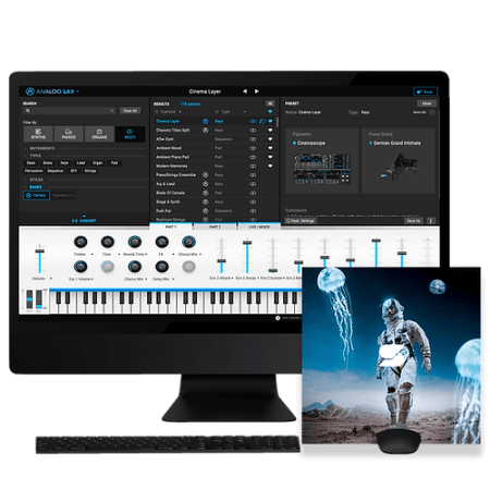 Soundwrld Space Man (Analog Lab V Preset Bank)