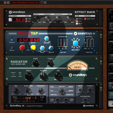 Oasis Music Library Oasis EffectRack Presets Volume 2