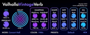 ARTFX ValhallaDSP VintageVerb Presets V1