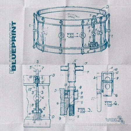 Cashmere Brown Blueprint Drum Kit Vol.2