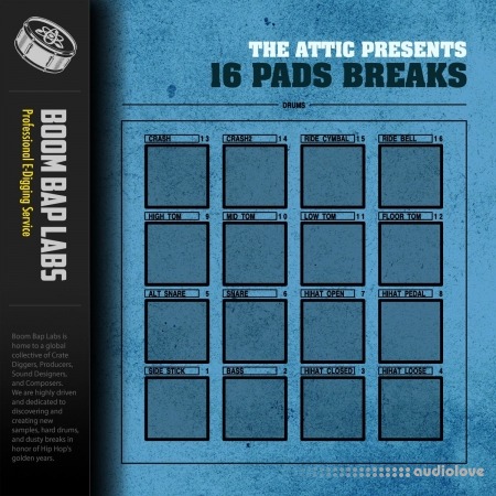 Boom Bap Labs The Attic 16 Pads Breaks Vol 1