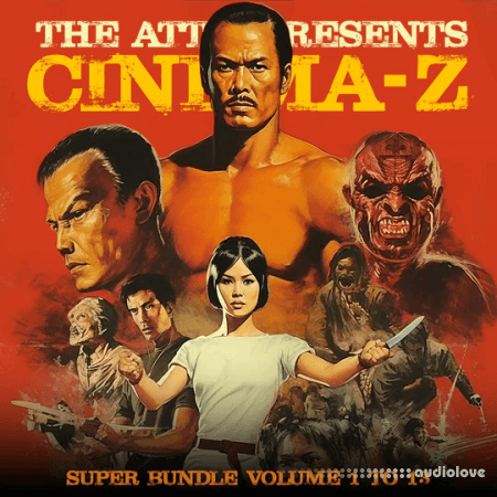 Boom Bap Labs The Attic Cinema Z Vol.1 to 13 Bundle