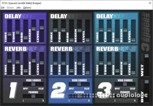 HALLEY LABS 3spaces2 delay/reverb vst3 plugin