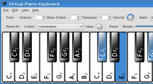 Virtual Piano Keyboard