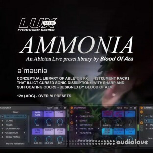 Lux Cache LC Producer Series : 'AMMONIA' BY BLOOD OF AZA