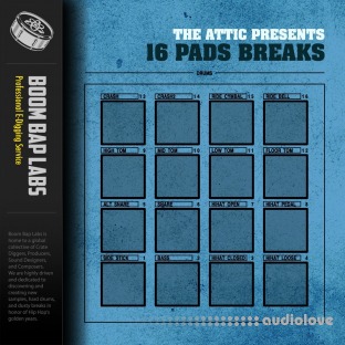 Boom Bap Labs The Attic 16 Pads Breaks Vol 1