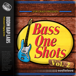 Boom Bap Labs Stir Crazy Bass One Shots Vol.2