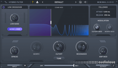 Minimal Audio Hybrid Filter