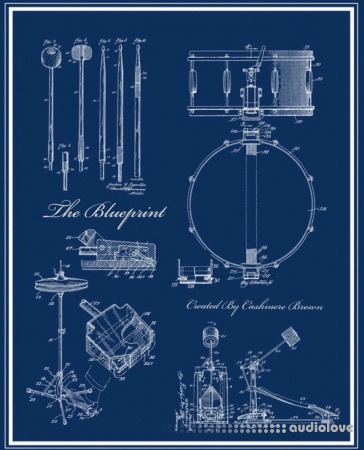 Cashmere Brown Blueprint Drum Kit Vol.1