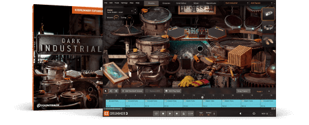 Toontrack Dark Industrial EZX (SOUNDBANK)