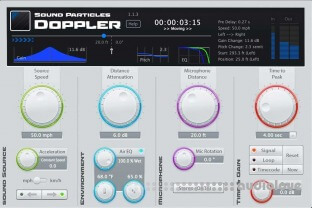 Sound Particles Doppler