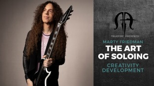 Truefire Marty Friedman's The Art of Soloing Creativity Development