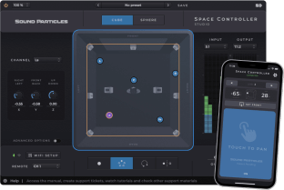 Sound Particles Space Controller Studio Version