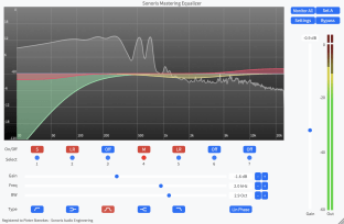 Sonoris Mastering Equalizer