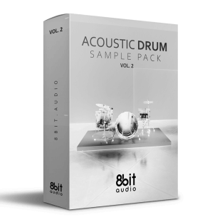 8bit Audio Acoustic Drum Sample Pack Vol.2