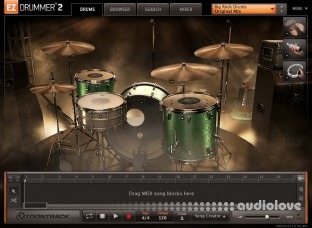 Toontrack Big Rock Drums EZX