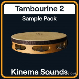 Kinema Sounds Tambourine 2 Retro Tambourine