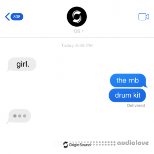 Origin Sound girl. - the rnb drum kit