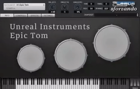 Unreal Instruments Epic Tom