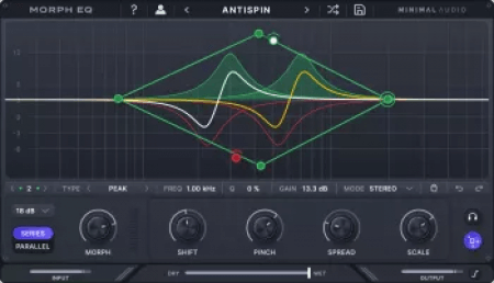 Minimal Audio Morph EQ