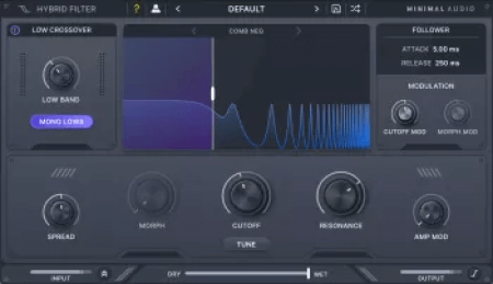 Minimal Audio Hybrid Filter