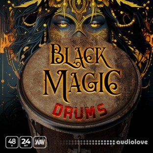 Epic Stock Media Black Magic Drums