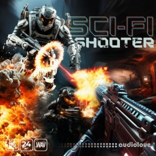 Epic Stock Media Scifi Shooter Game