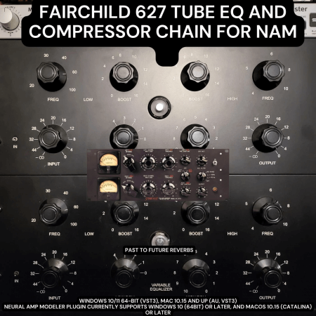 PastToFutureReverbs Fairchild 627 Tube EQ Through Fairchild Compressor Chain For Nam!