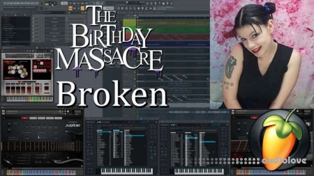 RE Music The Birthday Massacre Broken FLP / MIDI Files + HQ WAV