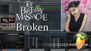 RE Music The Birthday Massacre Broken FLP / MIDI Files + HQ WAV